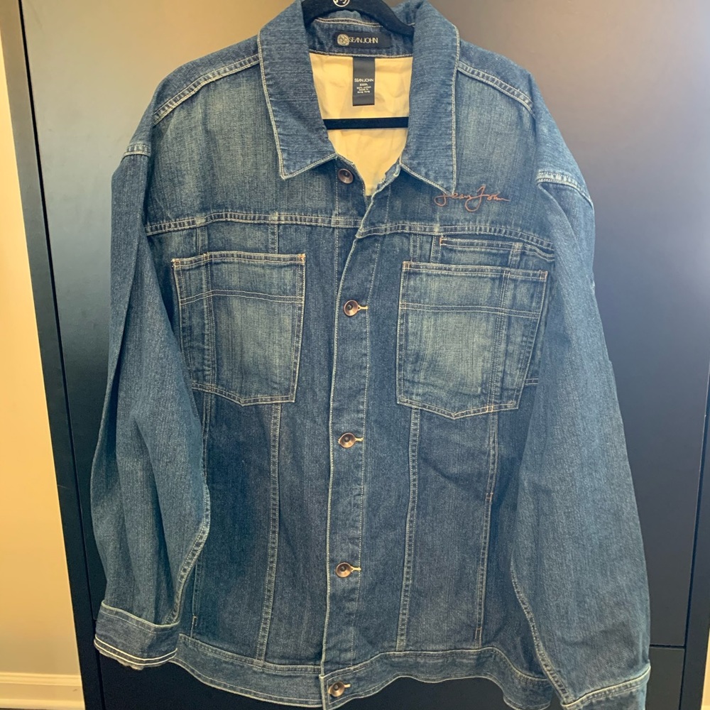Men’s Sean John Jean Jacket XXXL - 3X